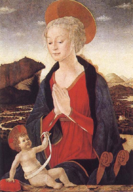 Alessio Baldovinetti Madonna and Child